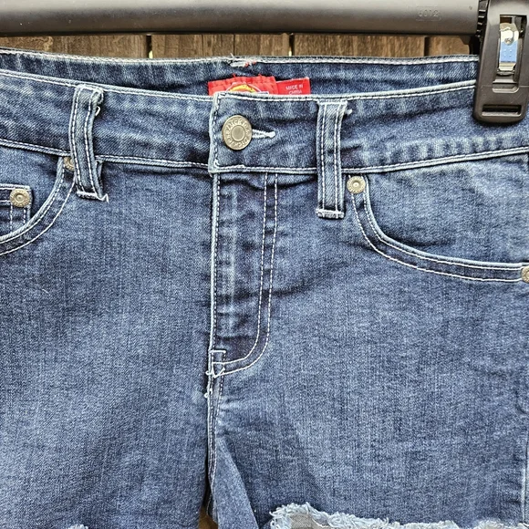 Dickies Denim Blue Women's Shorts Size 16 - Picture 7 of 15